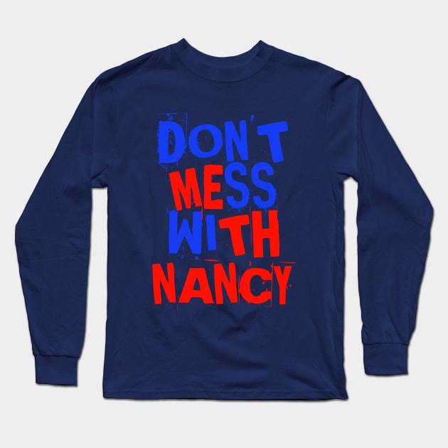 Nancy Pelosi Long Sleeve T-Shirt by houssem